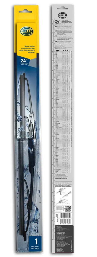 Hella Standard Wiper Blade 24in - Single 