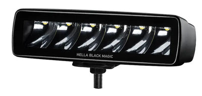 Hella Universal Black Magic 6 L.E.D. Mini Light Bar - Spot Beam - Truck & Automotive