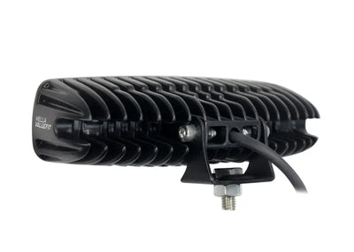 Hella Value Fit Mini 6in LED Light Bar - Flood Beam Pedestal - 357203001