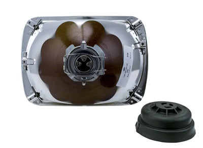 Hella Vision Plus 8in x 6in Sealed Beam Conversion Headlamp - Single Lamp - 003427291