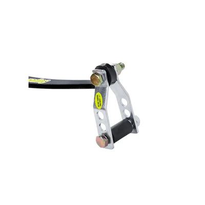 Helper Spring Kit Leaf Design; Rear Upper; 3 Inch Width; 3000 - 5000 Pound Load Capacity Per Set (Not To Exceed