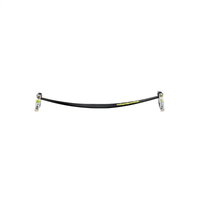 Helper Spring Kit Leaf Design; Rear Upper; 3 Inch Width; 3000 - 5000 Pound Load Capacity Per Set (Not To Exceed