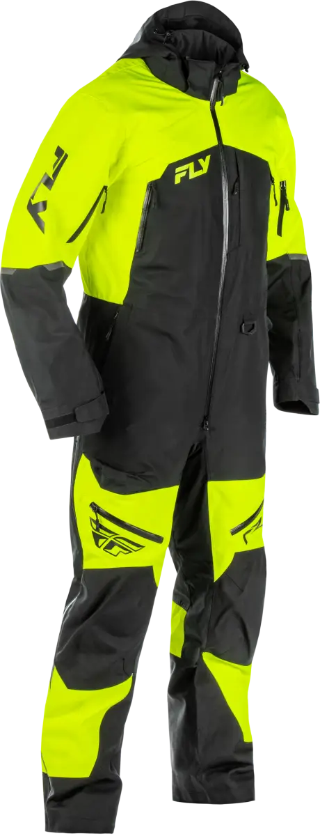 Incline Monosuit Hi Vis/Black Lt - FLY RACING