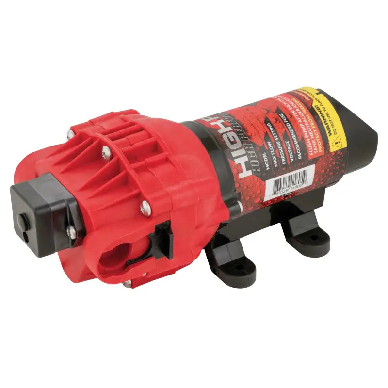 High Flo Pump Performance 2.4 Gpm