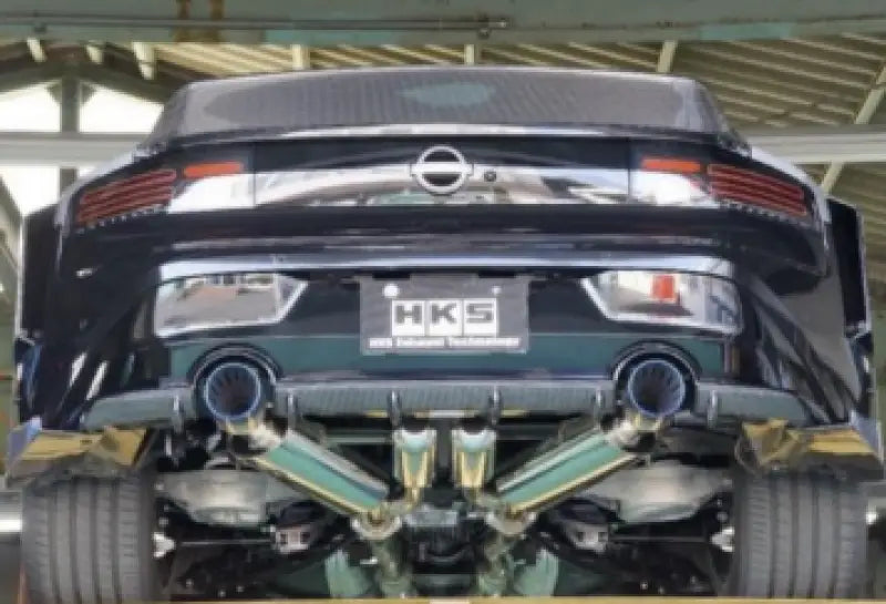 HKS SUPER TURBO MUFFLER RZ34 VR30DDTT - Truck & Automotive