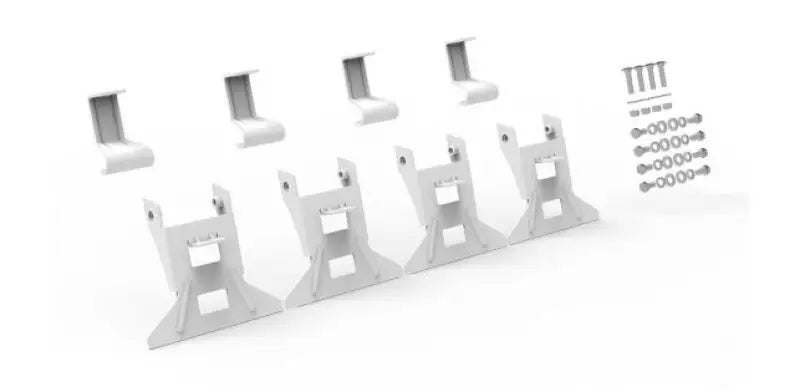 Holman 4GMACC Gm Double Aluminum Clamp & Lock Rack - RV and Auto Parts