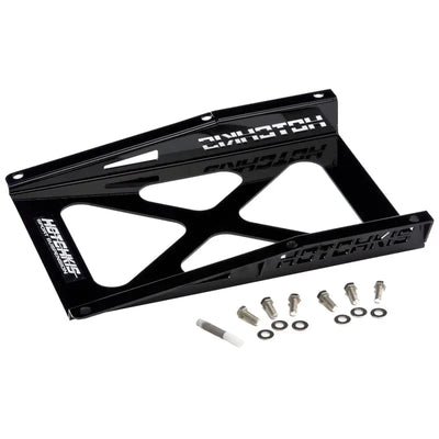 Black metal brace support with hardware for Camaro Firebird convertible X brace support