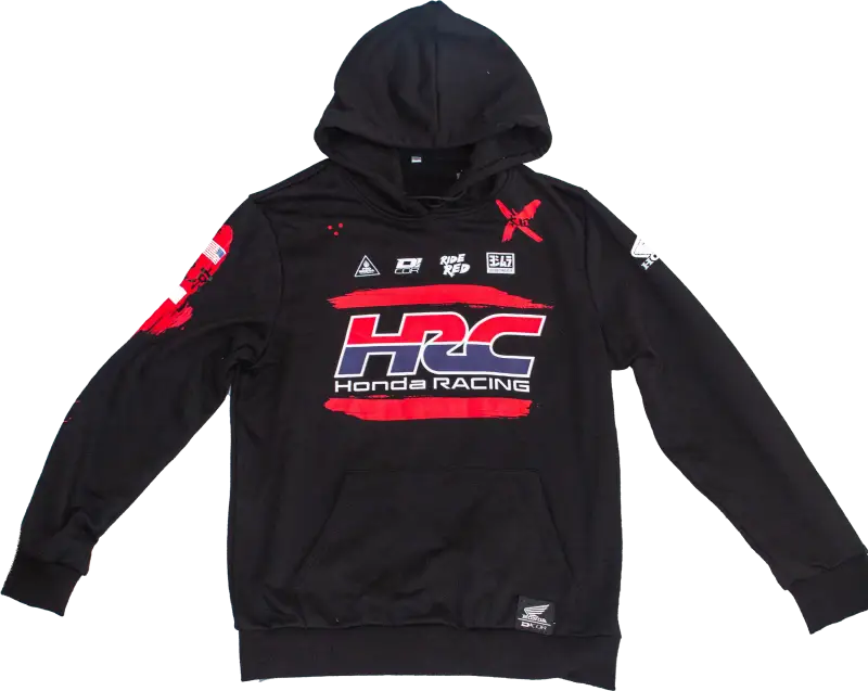Hrc Factory Sweatshirt Black Lg - D-COR