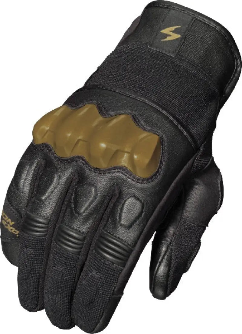 Hybrid Air Gloves Black/Gold 2x