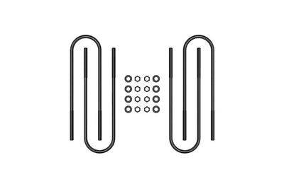 ICON 00-04 Ford F-250/F-350 Front Semi Round U-Bolt Kit - 37001 - Engine Components