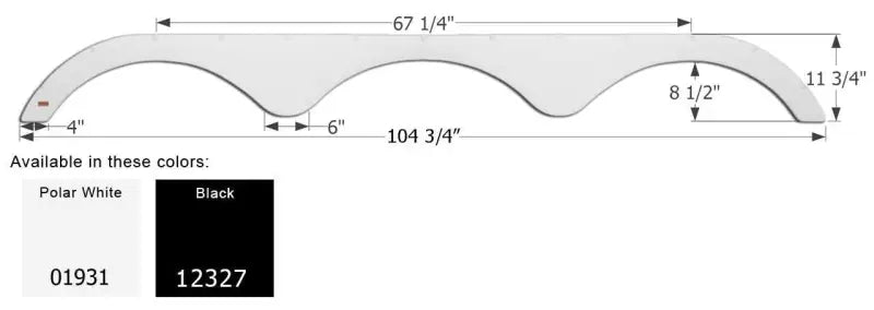12327 Fender Skirt