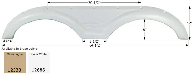 12686 Fender Skirt