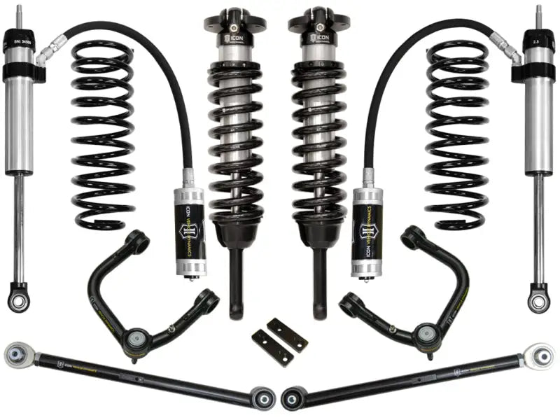 ICON 2010+ Toyota FJ/4Runner 0-3.5in Stage 4 Suspension System w/Tubular UCA featuring the durable and high-performing ICON Delta Joint technology.