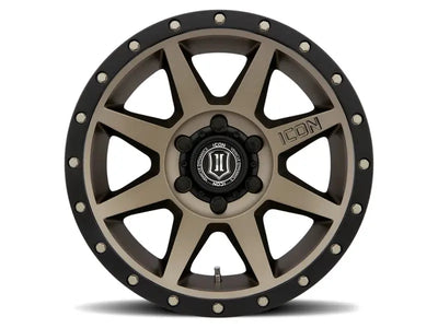 ICON Rebound 17x8.5 6x5.5 25mm Offset 5.75in BS 95.1mm Bore Bronze Wheel - 1817859057BR