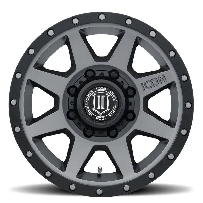 ICON Rebound 17x8.5 8x6.5 13mm Offset 5.25in BS 121.4mm Bore Titanium Wheel - 1817858052TT