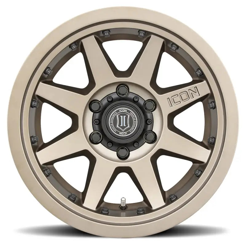 ICON Rebound Pro 17x8.5 5x150 25mm Offset 5.75in BS 110.1mm Bore Bronze Wheel - 21817855557BR