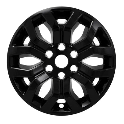 IMP491BLK Coast2Coast 18" 6 Y Spk black wheel cover for 21-23 Ford F150, stylish design and effective sun protection.