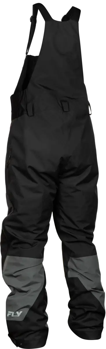 Incline Bib Grey/Black Md Tall - FLY RACING