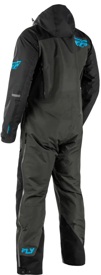 Incline Monosuit Black/Grey/Blue Xl - FLY RACING