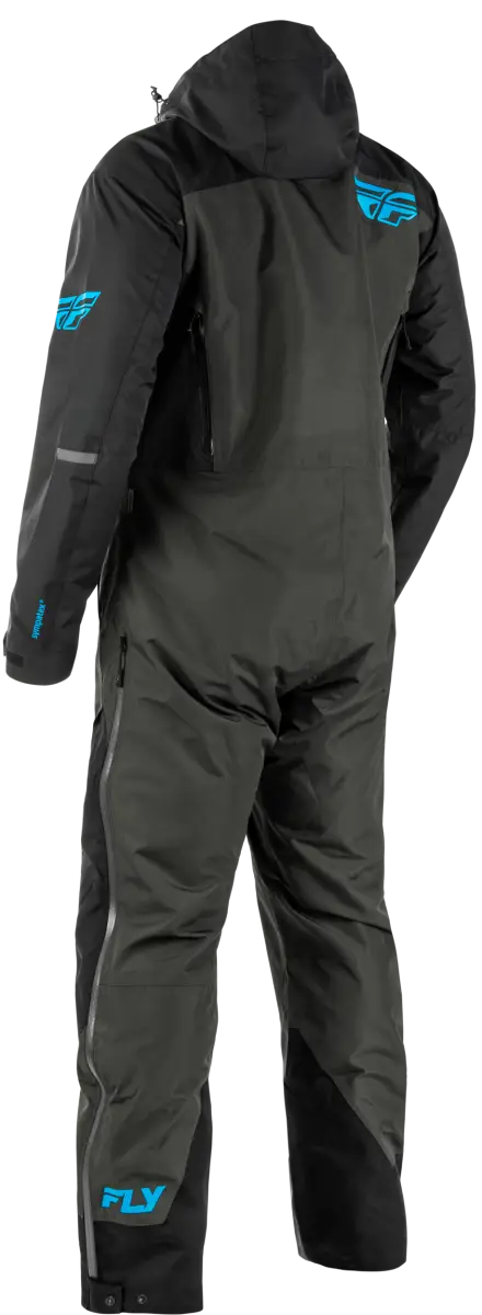 Incline Monosuit Black/Grey/Blue Lg - FLY RACING