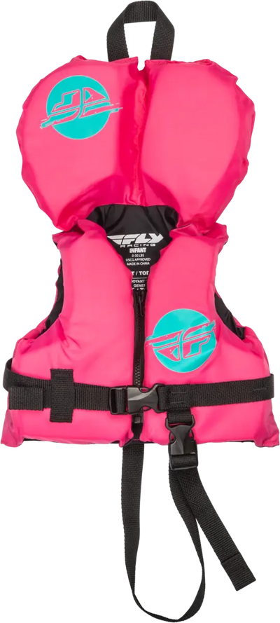 Infant Flotation Vest Neon Pink/Teal - RV and Auto Parts