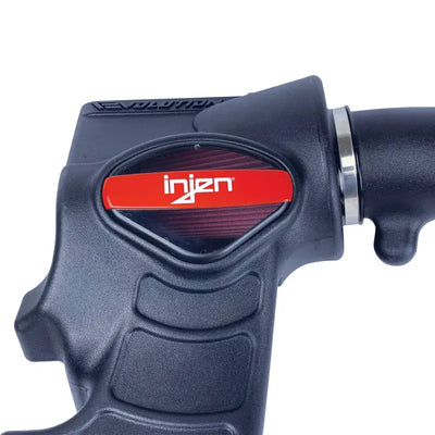 Black air intake system on Dodge Ram 1500 V8 for easy installation and cold air boost