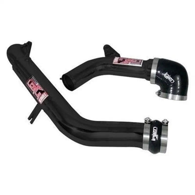 Black upper intercooler pipe from Nissan Juke intercooler pipe kit with clamps