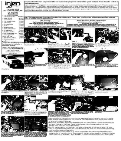 Injen SP1122WB