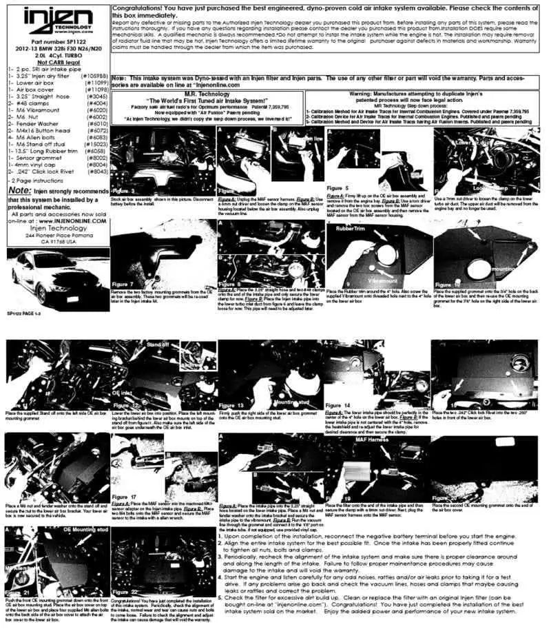 Injen SP1122WB