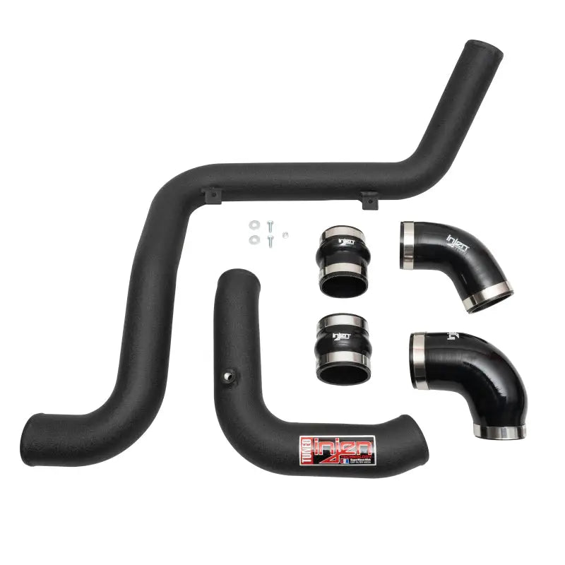 Injen 13-18 Ford Focus ST L4 2.0L Turbo SES Intercooler Pipes Wrinkle Red - Truck & Automotive