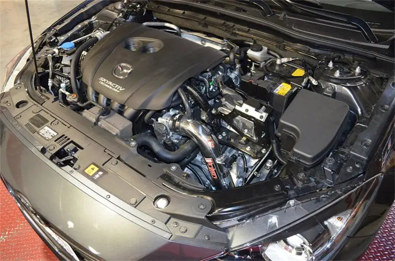 Injen 13-18 Mazda 3 2.0L 4Cyl AT Black Cold Air Intake with MR Tech and Fusion - Truck & Automotive