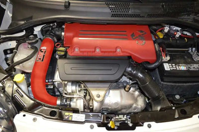 Injen 15-19 Fiat Abarth 1.4L Turbo 4Cyl Wrinkle Red Short Ram Intake w/MR Tech 