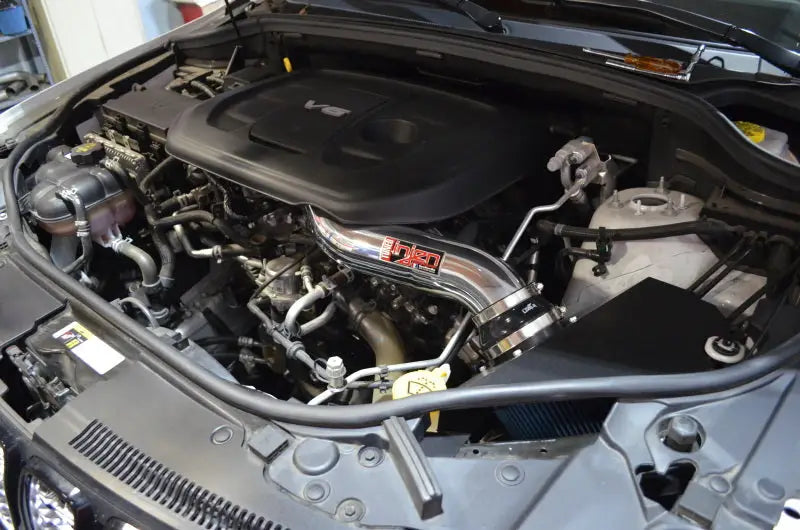 Injen 16-20 Dodge Durango 3.6L V6 Wrinkled Black Power-Flow Short Ram Cold Air Intake System - Truck & Automotive