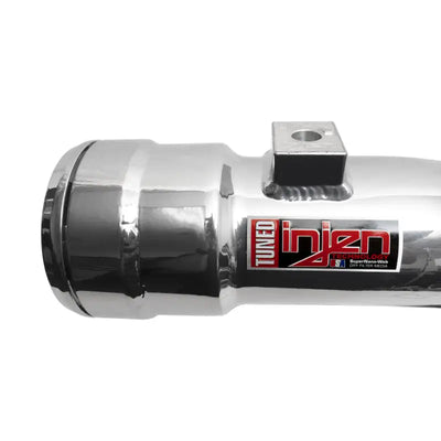 Polished metal intake tube from Injen intercooler piping kit for Ford F250 F350 V8 Diesel