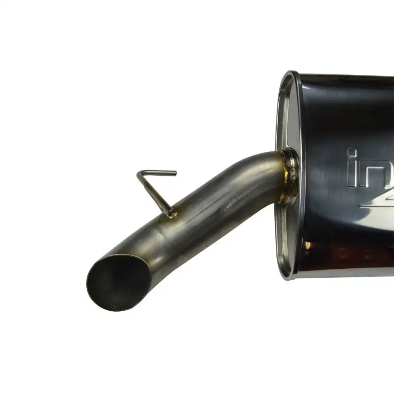 Chrome exhaust muffler with angled pipe for Jeep Wrangler JL high tuck axle upgrade