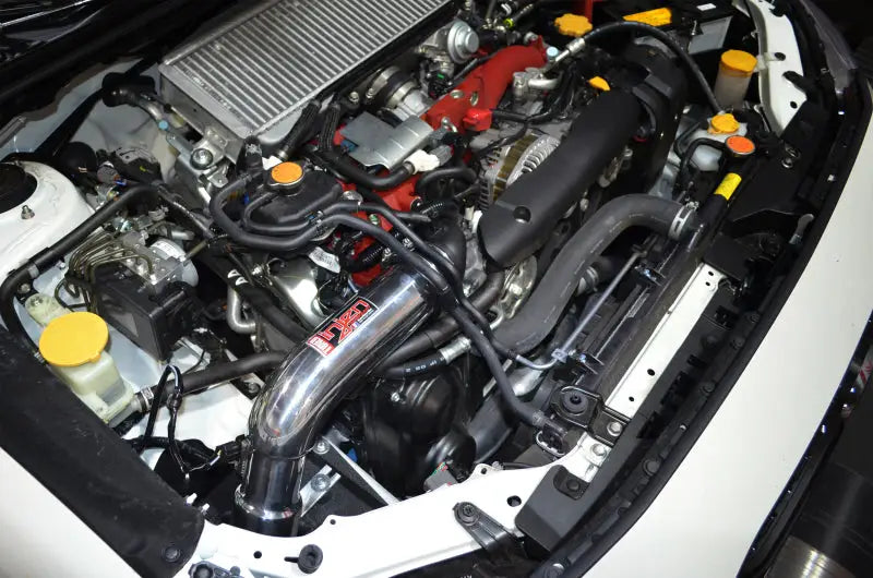 Injen 18-21 Subaru WRX STI H4-2.5L Turbo SP Aluminum Series Cold Air Intake - Wrinkle Red - Truck & Automotive