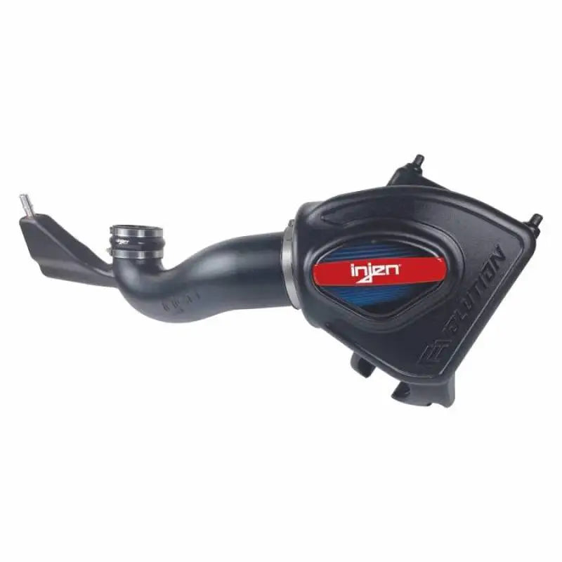Black air intake system on Chevrolet Silverado V8 5.3L Evolution Intake upgrade