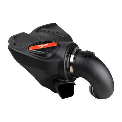 Injen Evolution Roto-Molded Air Intake System for 20-22 BMW M240i/M340i/M440i/xDrive, featuring SuperNano-Web filter for enhanced horsepower and torque.