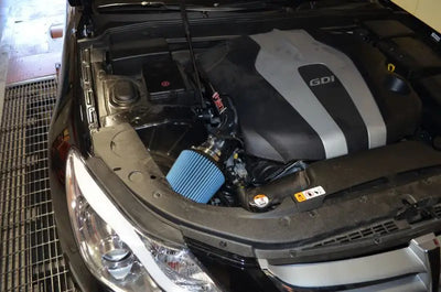 Injen 2014 Hyundai Genesis Sedan 3.8L V6 Black Short Ram Intake with MR Technology - Truck & Automotive