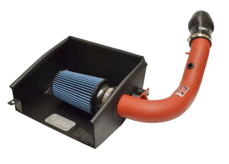 Injen 2015-2017 Polaris Slingshot 2.4L 4 Cyl Wrinkle Red Short Ram Intake w/ Heat Shield - Truck & Automotive