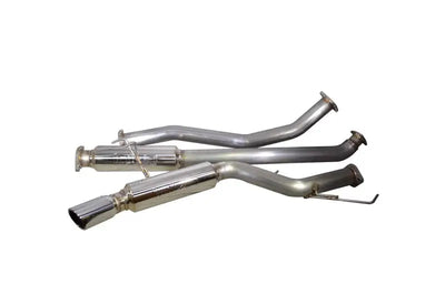 Automotive exhaust system with muffler and pipes for Honda Civic turbo 3in exhaust