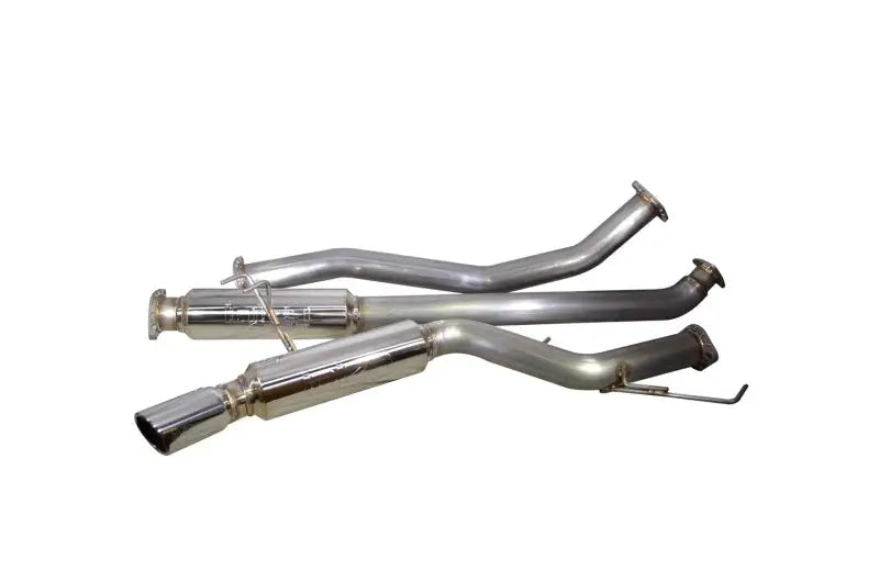 Automotive exhaust system with muffler and pipes for Honda Civic turbo 3in exhaust
