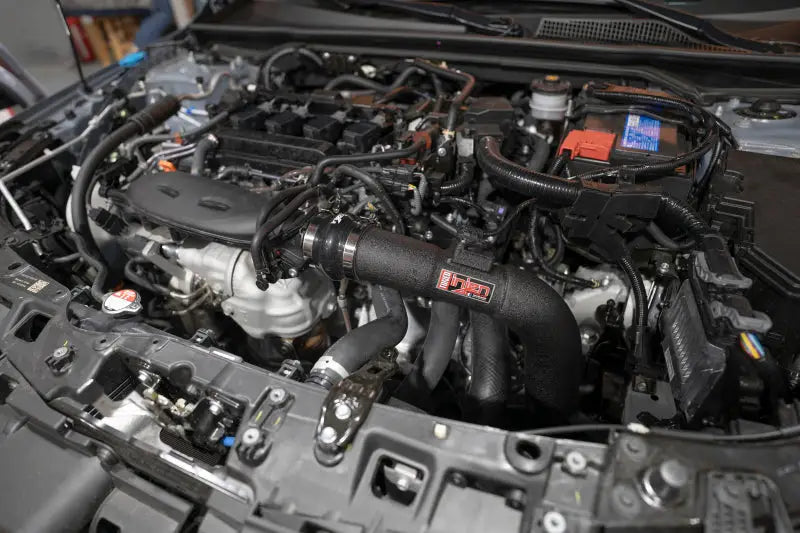 Injen 22-23 Honda Civic/Civic Si 1.5L 4 Cyl. Wrinkle Black Cold Air Intake - Truck & Automotive