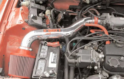 Injen 88-91 Civic Ex Si CRX Black Short Ram Intake *Special Order* - Truck & Automotive