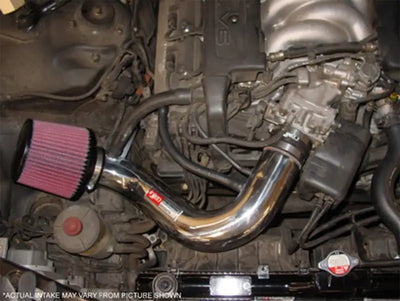 Injen 91-95 Acura Legend V6 3.2L Black IS Short Ram Cold Air Intake - Truck & Automotive