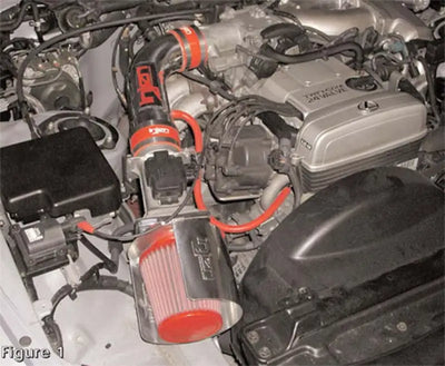 Injen 93.5-95 Supra (NA) / 92-95 GS300 SC300 w/ Heat Shield Polished Short Ram Intake - IS2083P