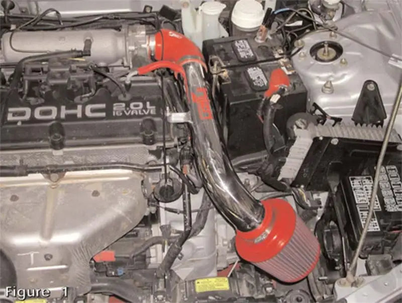 Injen 95-99 Mitsubishi Eclipse L4 2.0L Black IS Short Ram Cold Air Intake - Truck & Automotive