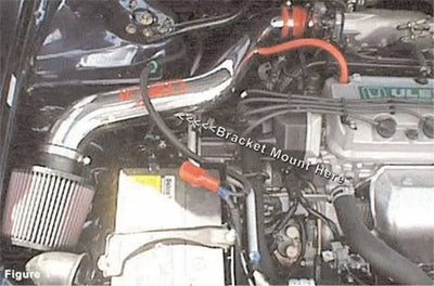 Injen 98-02 Honda Accord L4 2.3L Black IS Short Ram Cold Air Intake 