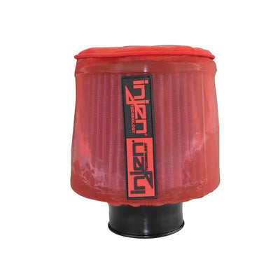 Injen Red Water Repellant Pre-Filter fits X-1021 6in Base / 6-7/8in Tall / 5-1/2in Top 