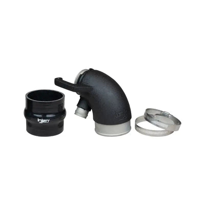 Black ses turbo inlet pipe with hose and clamps for VW Audi 1.8L 2.0L Gen 3 engines